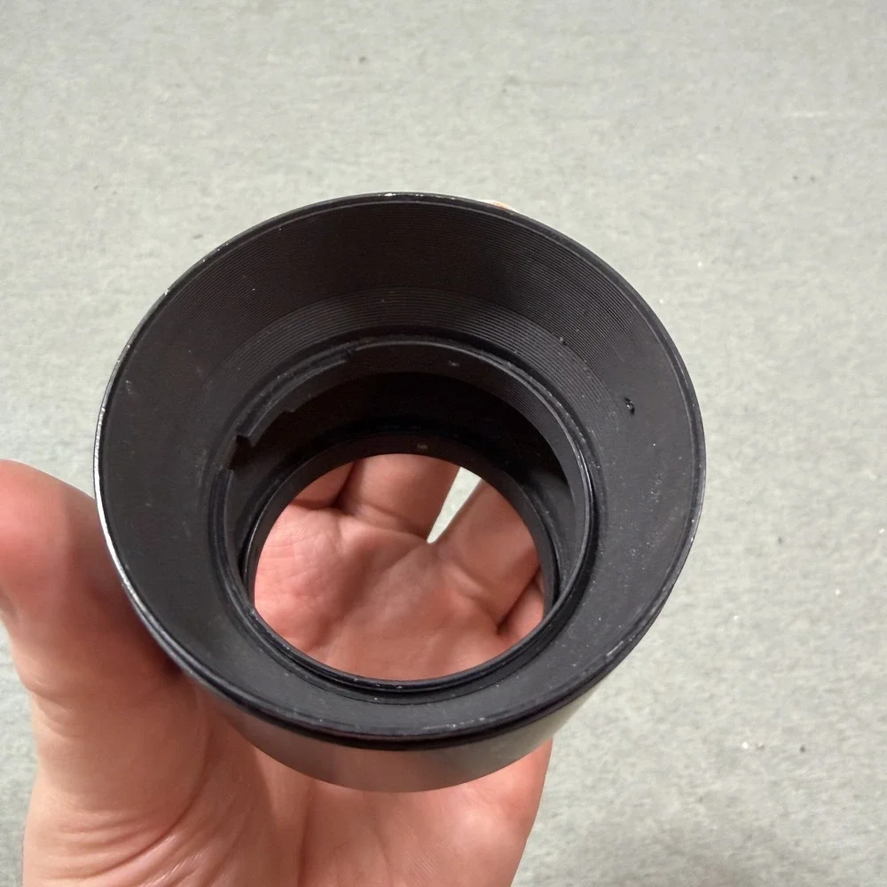 Vintage Nikon F Camera Lens Hood For f=10.5cm 1:2.5 f=13.5cm 1:3.5